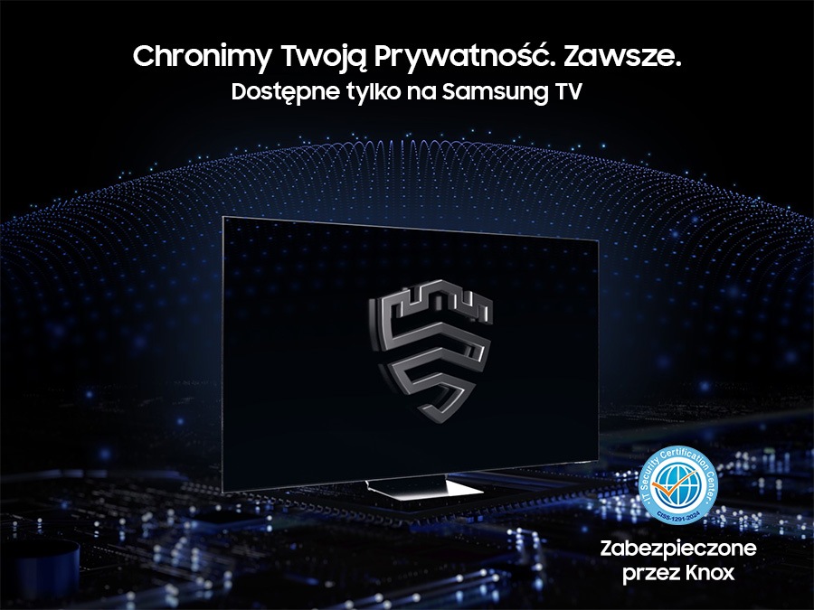 Платформа безпеки Samsung Knox доступна на 4K OLED-телевізорі S94d Smart TV.