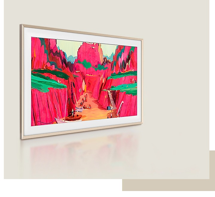 テレビ Samsung the frame 85v tv Telewizor Samsung The Frame QE85LS03BAU 85