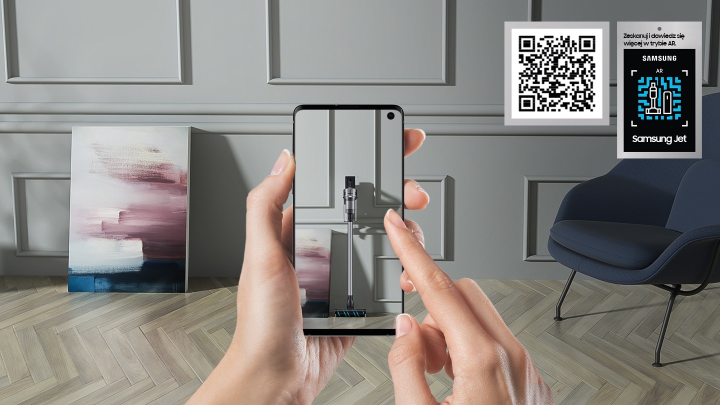 See the Jet vacuum cleaner in augmented reality