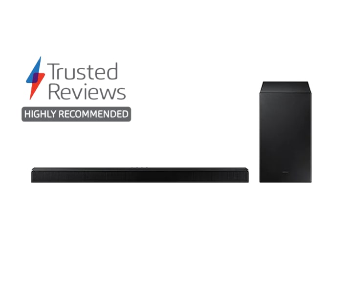 Wypróbuj HW-A550 soundbar Samsung i subwoofer, który jest zawarty w zestawie!