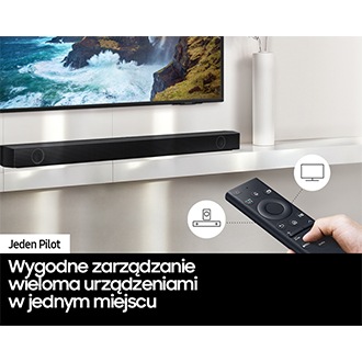 Jeden pilot do wszystkich urzadzeń zestawu Samsung HW-B450