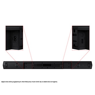 Widok na zestaw HW-B450/EN Samsung