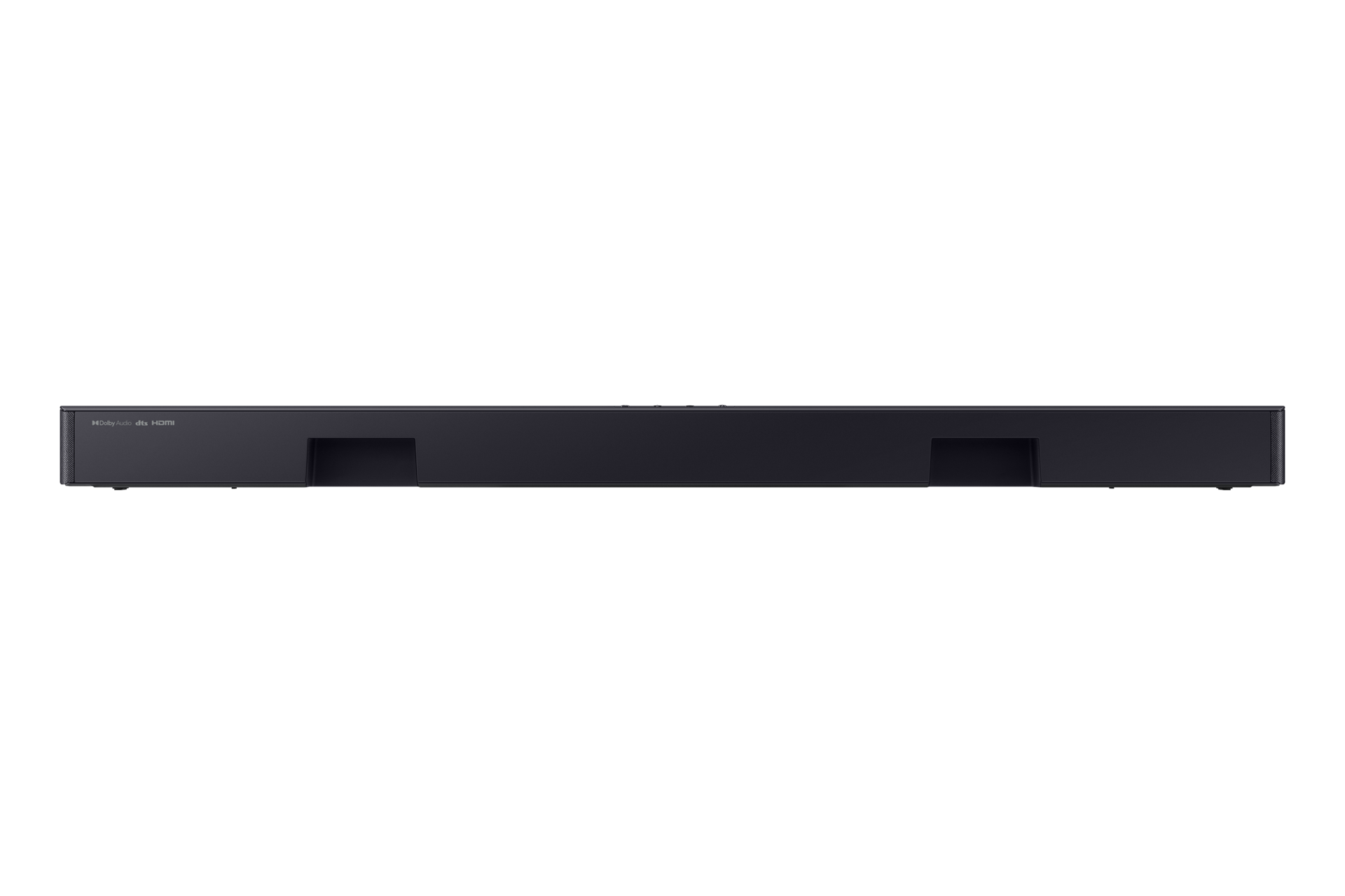 Soundbar B-seria HW-B450F 2.1. w kolorze czarnym, widok od tyłu
