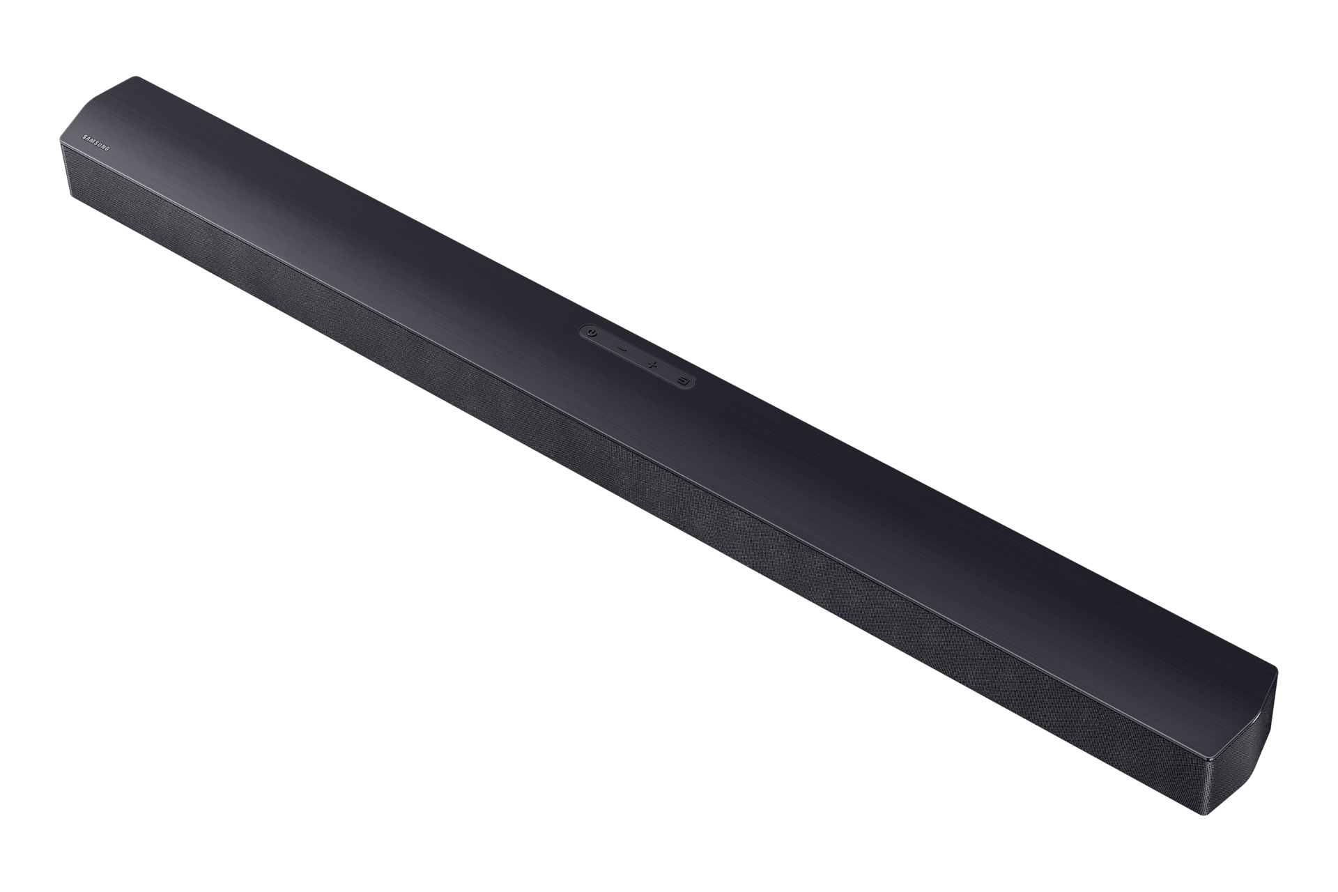 Soundbar B-seria HW-B450F 2.1. w kolorze czarnym, widok na skos