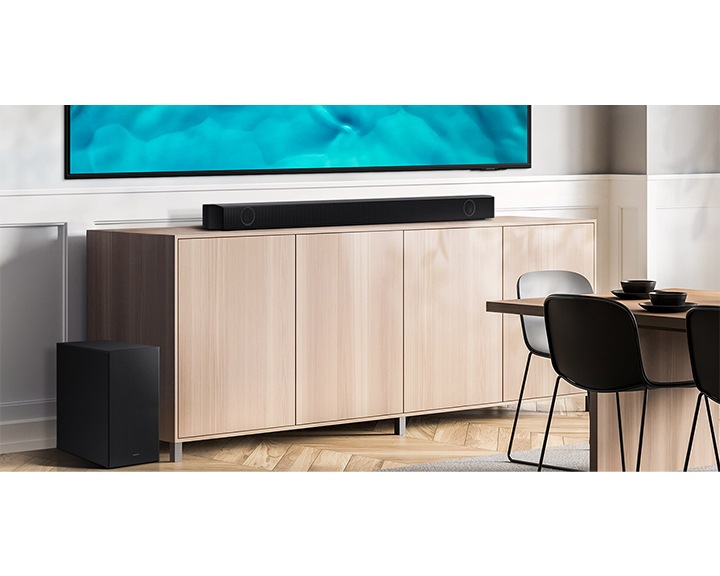 Jak wygląda Soundbar Samsung B-seria HW-B550