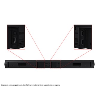 Soundbar Samsung HW-B550 z Trybem Gry