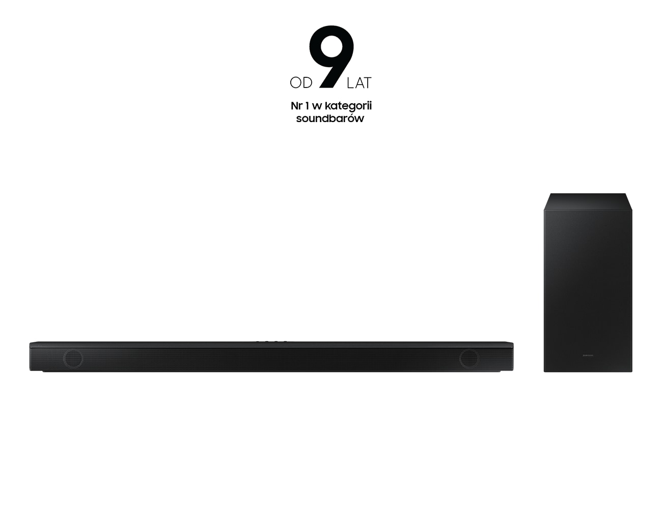 Nowy Samsung Soundbar B-seria HW-B650 - belka widok z przodu