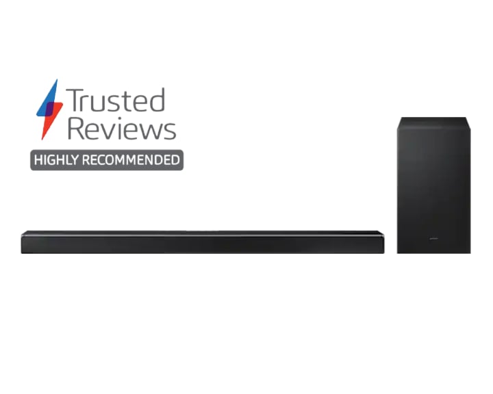 Zdjęcie zestawu soundbar Samsung z głośnikiem HW-Q600A 3.1ch.