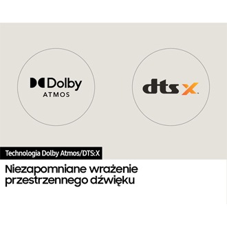 Dźwięk w jakości Dolby Atmos z soundbarem HW-Q600B/EN Samsung