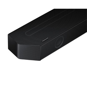 Zbliżenie na wejścia USB w zestawie Samsung HW-Q600B