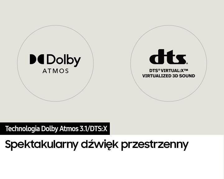 Dźwięk w jakości Dolby Atmos z Soundbarem Q-seria HW-Q60B Samsung