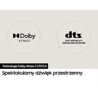 Dźwięk w jakości Dolby Atmos z Soundbarem Q-seria HW-Q60B Samsung