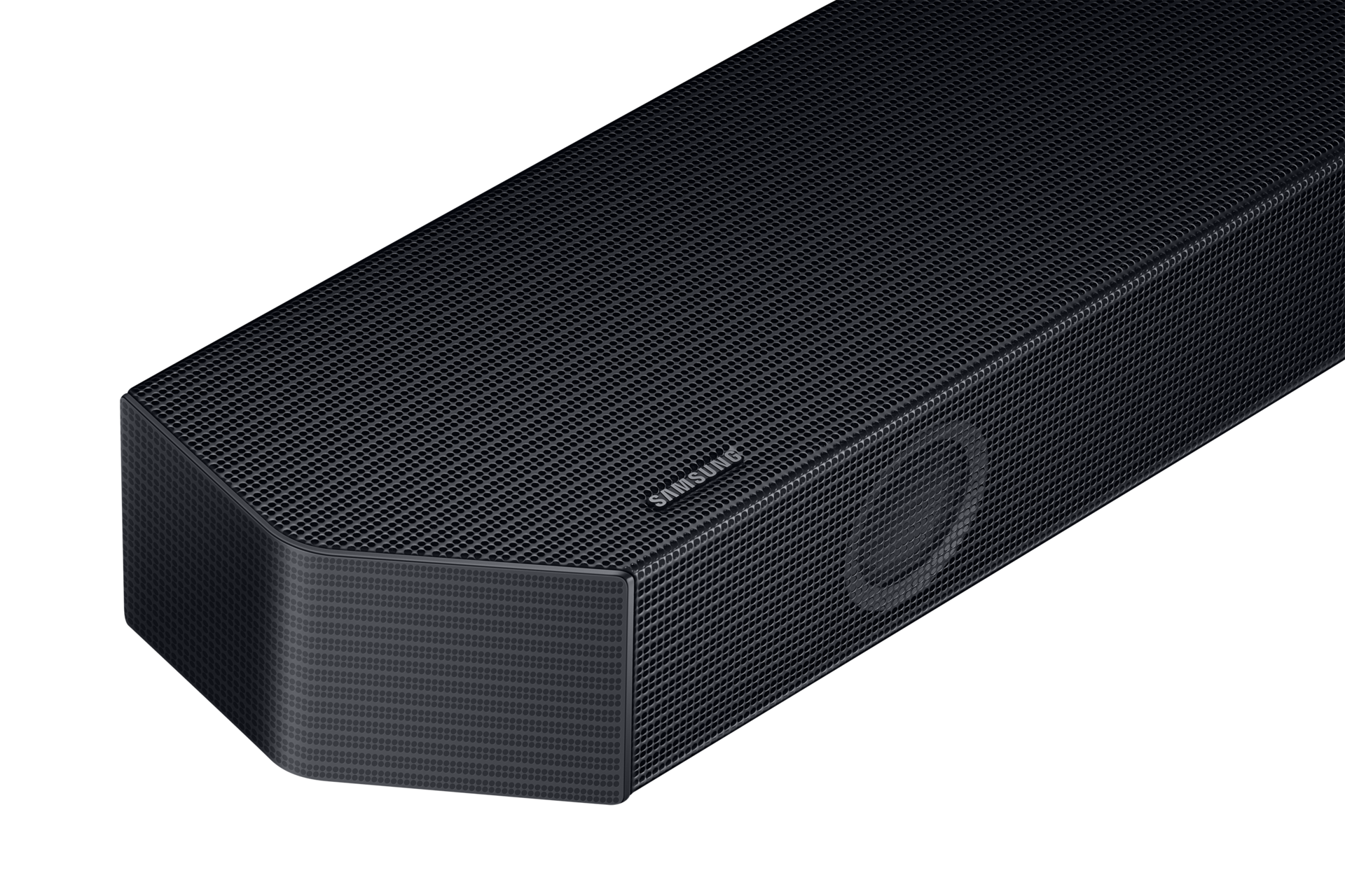 Zbliżenie na krawędź soundbara Q-seria HW-Q60C/EN