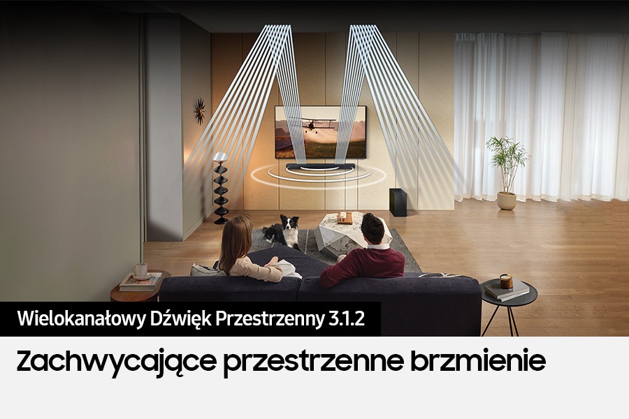 Q-symphony z Soundbarem Q-seria HW-Q60C