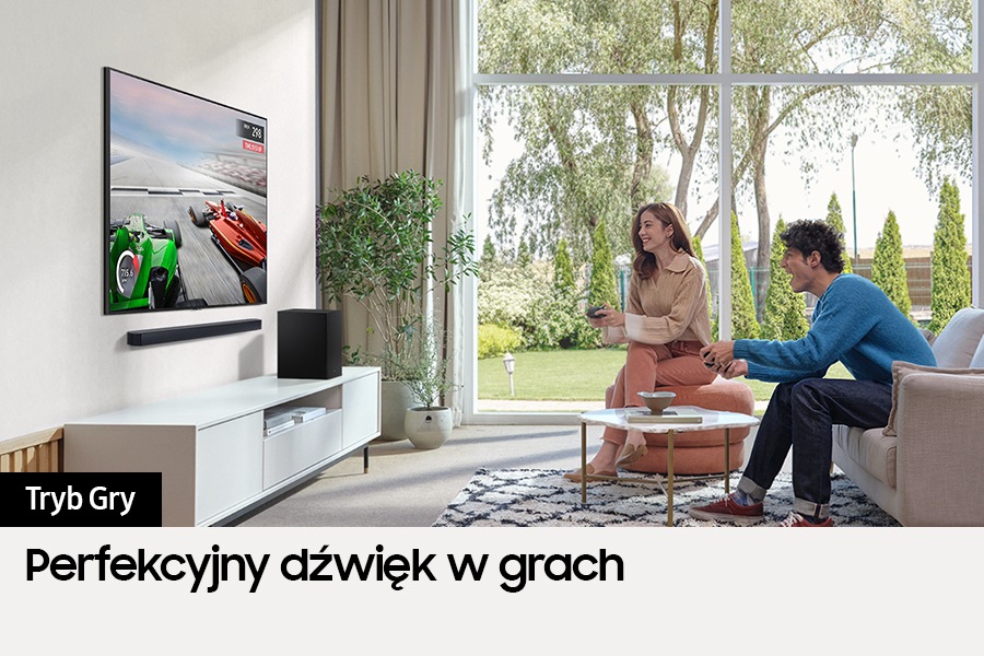 Tryb Gry Pro w soundbarze Q-seria HW-Q60C