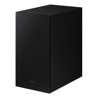 Rzut z boku na  subwoofer Q-seria HW-Q60C