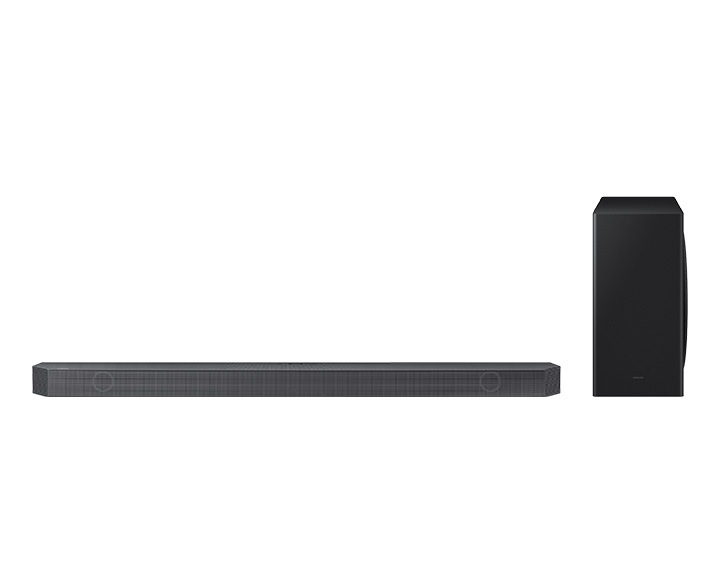 Nowy Soundbar Q-seria HW-Q800B/EN - widok na zestaw z przodu