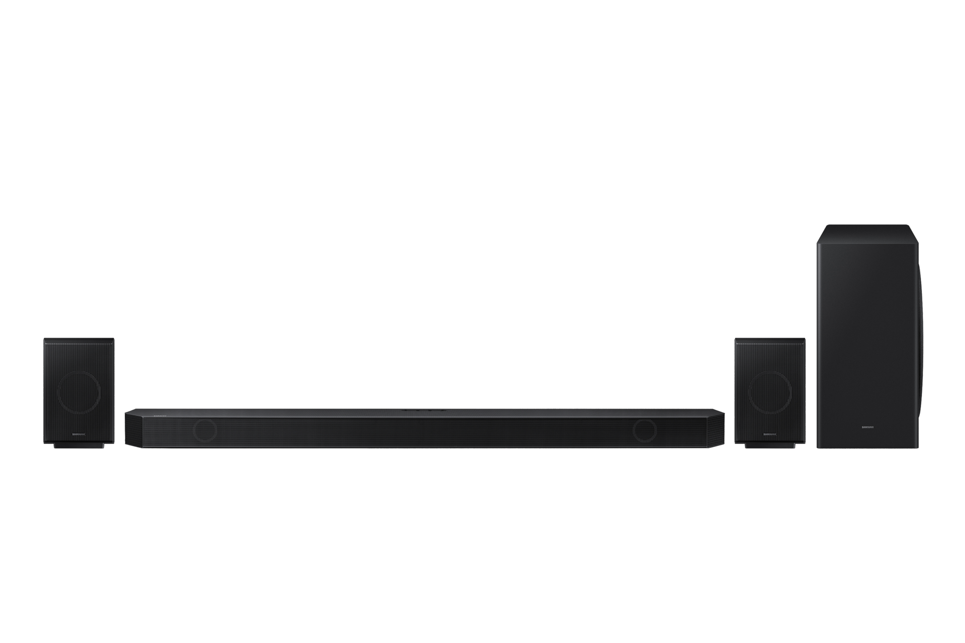 Zdjęcie przedstawiające zestaw soundbar HW-Q930B/EN Samsung z wymiarami