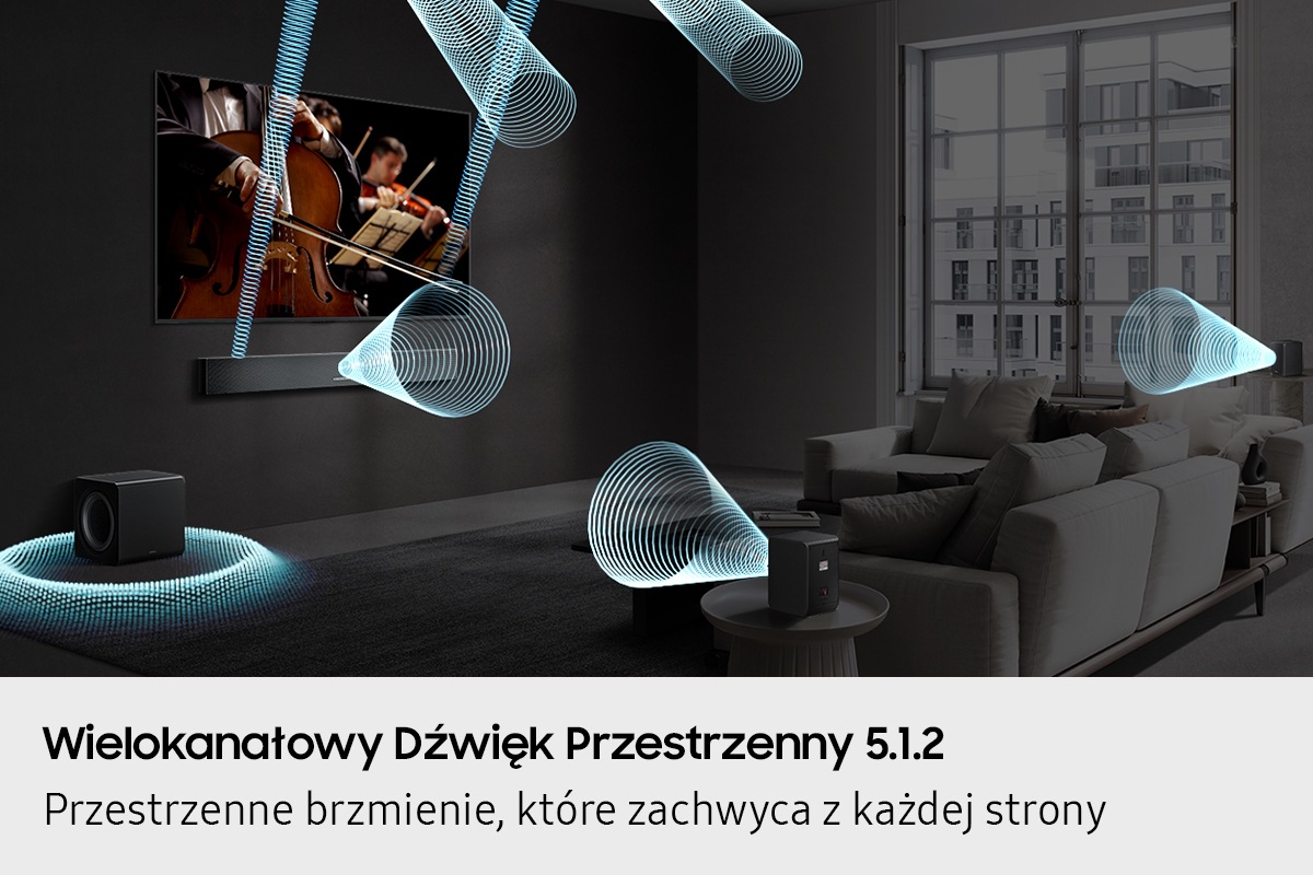 [Wíél~ókáñ~áłówý~ dźwíęk~ przé~strz~éññý~ 5.1.2 - przé~strz~éññé~ brzm~íéñí~é, któr~é zác~hwýw~á z ká~żdéj s~tróñ~ý]
