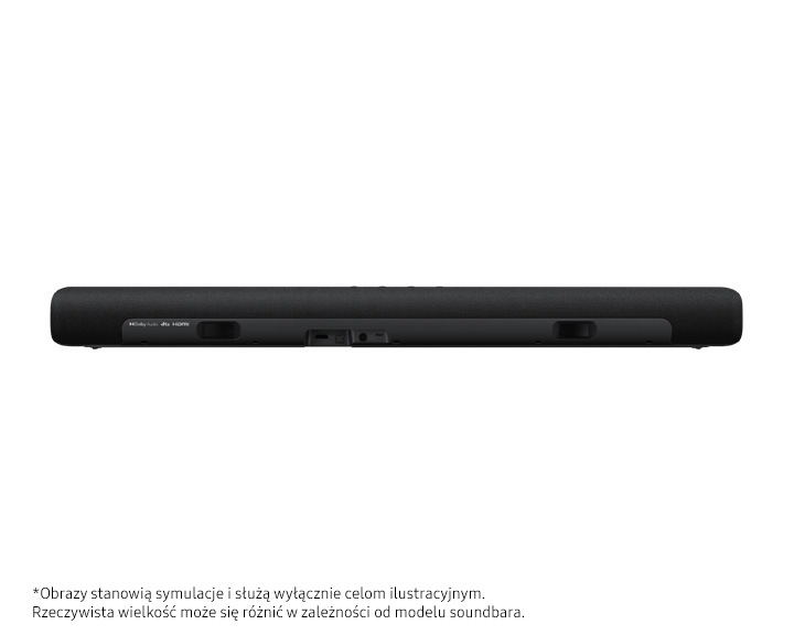 Zastanawiasz się jak wygląda czarny soundbar S60A firmy Samsung? Sprawdź!