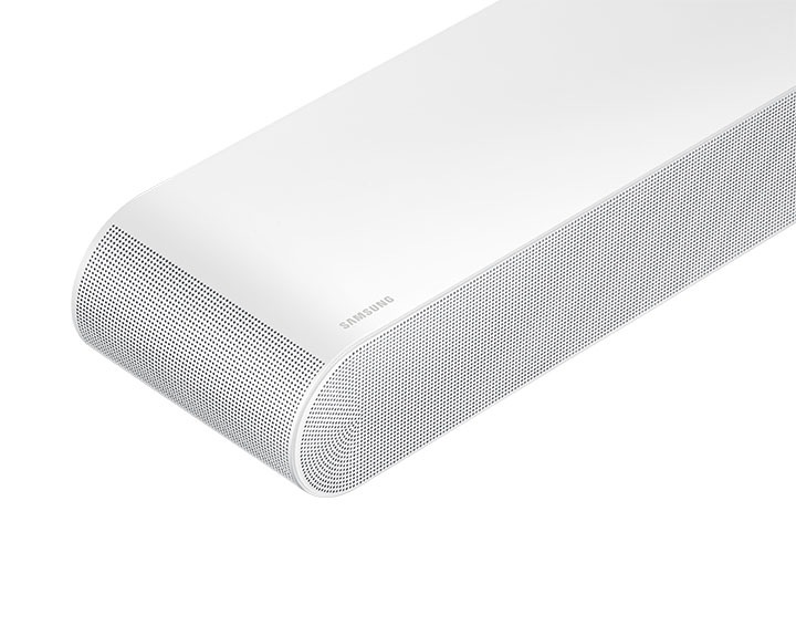 [Rzút~ pód k~ątém z~ práw~éj st~róñý~ ñá bí~áłý só~úñdb~ár Sá~msúñ~g]