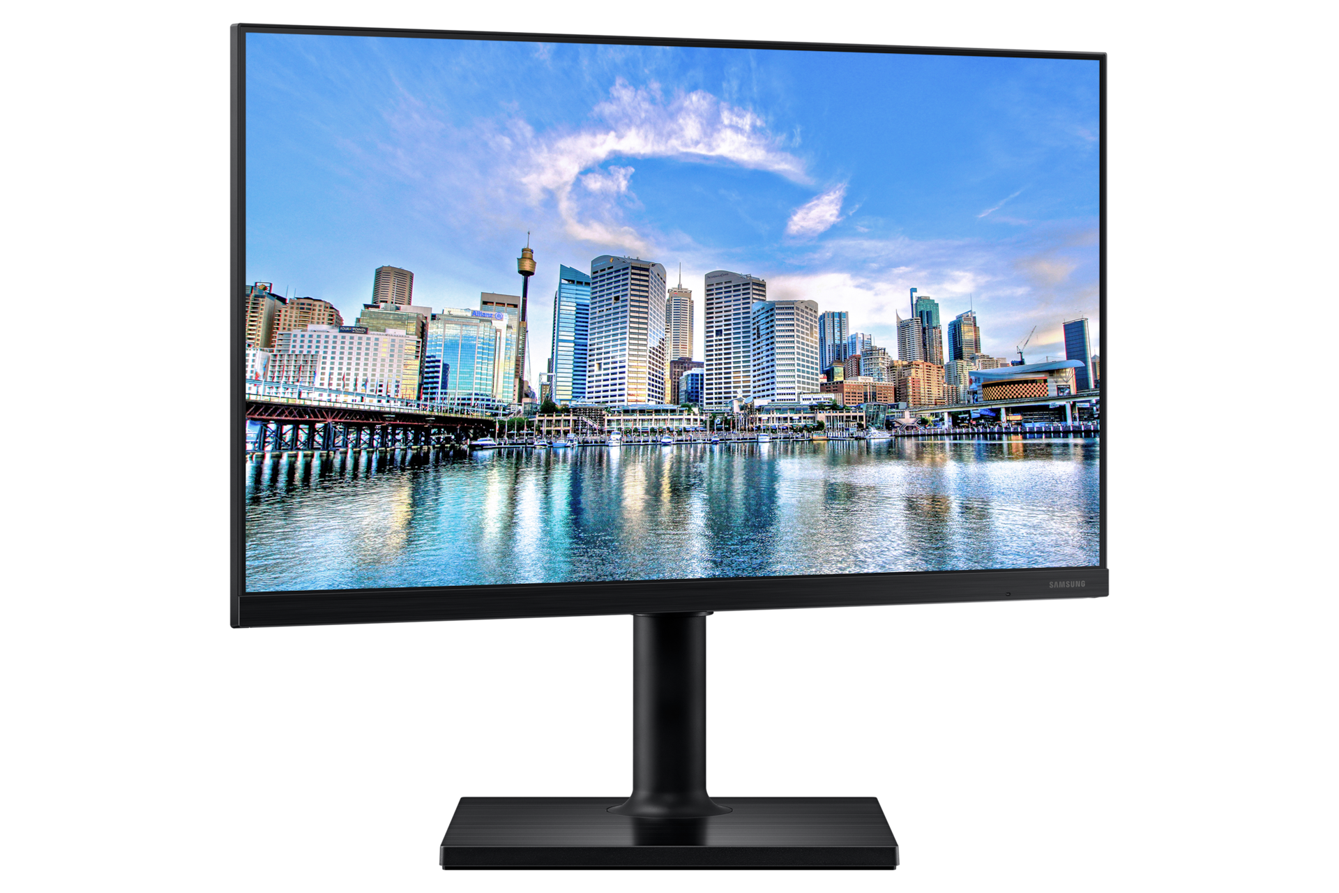 Monitor profesjonalny Samsung LF24T450FQRXEN – idealny pod każdym kątem.
