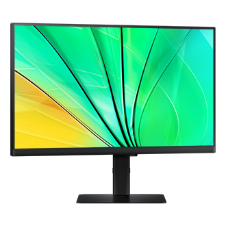 Monitor Viewfinity S6 24 cale QHD LS24D600EAUXEN - widok z ekranem po skosie w lewo