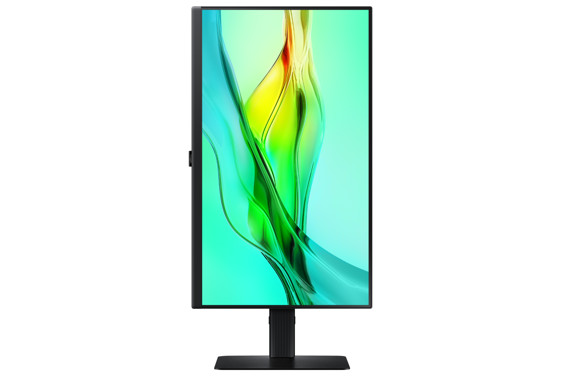 Monitor Viewfinity S6 24 cale QHD LS24D600UAUXEN - widok z ekranem pionowo