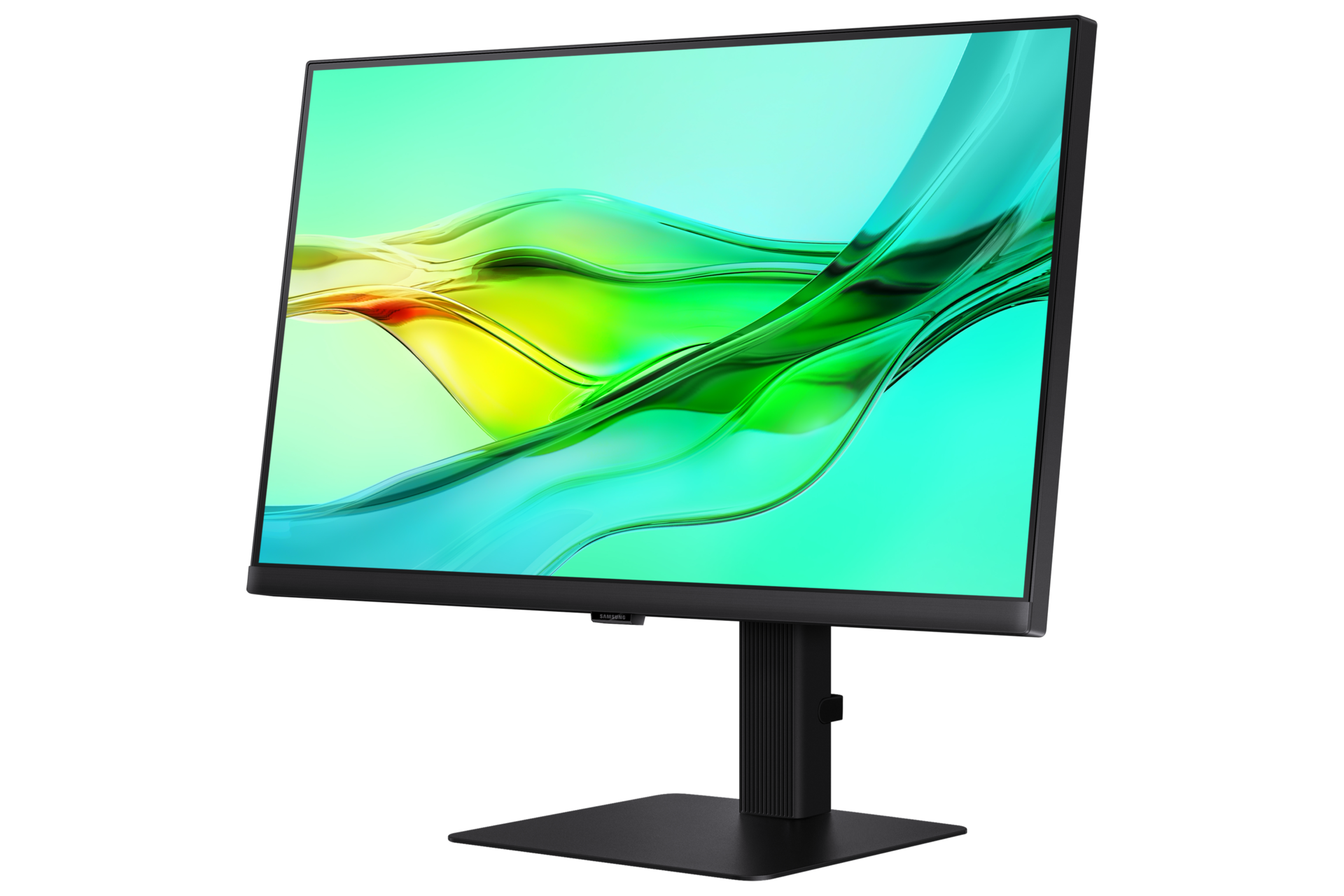 Monitor Viewfinity S6 24 cale QHD LS24D600UAUXEN - stojący po skosie w prawo