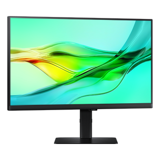 Monitor Viewfinity S6 24 cale QHD LS24D600UAUXEN - widok z ekranem po skosie w lewo
