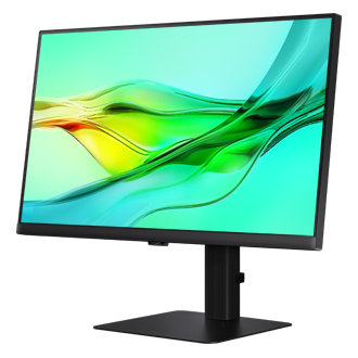 Monitor Viewfinity S6 24 cale QHD LS24D600UAUXEN - stojący po skosie w prawo