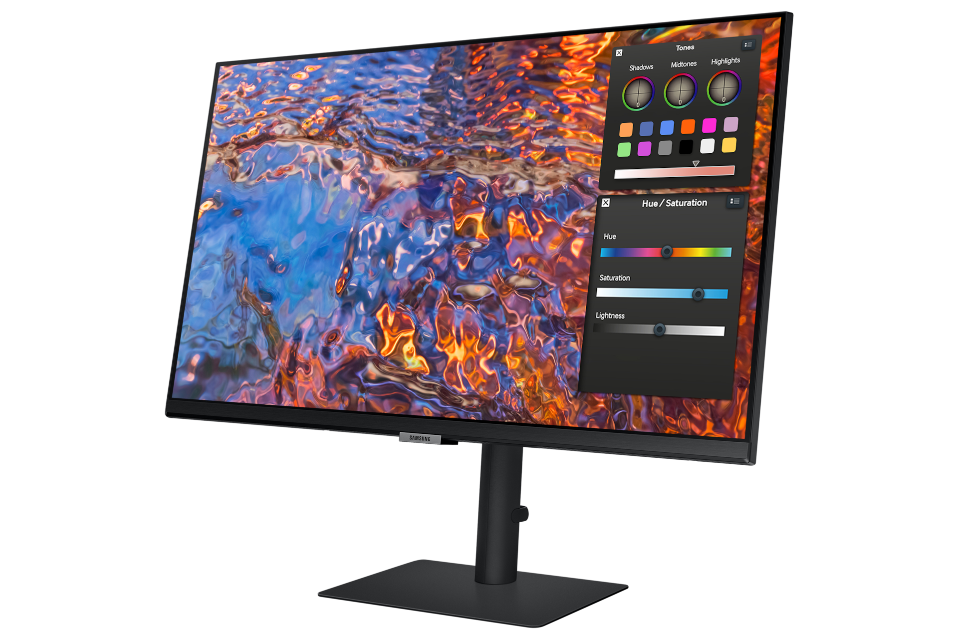 27" UHD Monitor with DCI-P3 98%, HDR and USB type-C Low-Dynamic Black 
