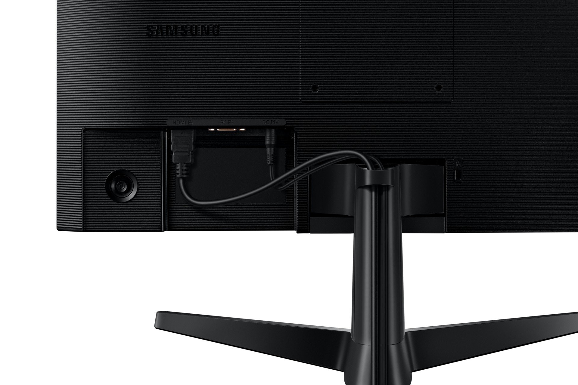 Monitor bezramkowy S31C 27 cali FHD, 75Hz, AMD FreeSync (LS27C310EAUXEN) - widok na złącza