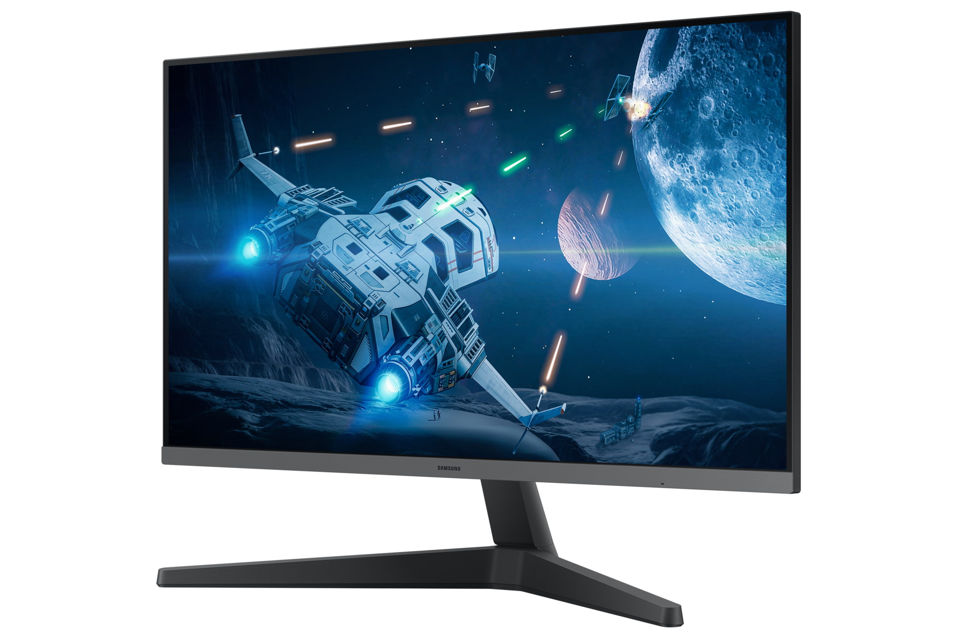 Monitor do pracy biurowej S3 27 cali, model LS49CG950EUXEN, widok na wejścia 