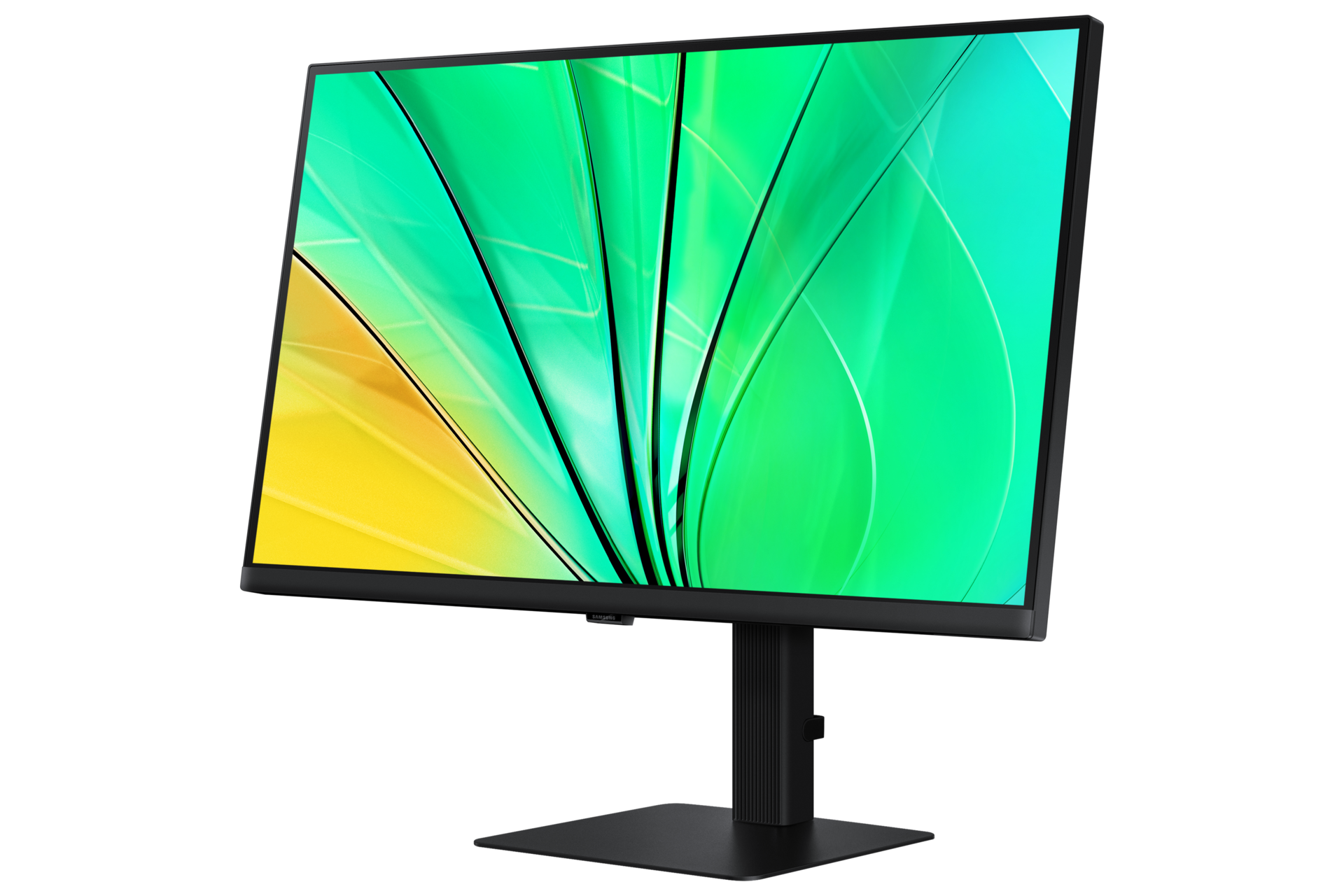 Monitor Viewfinity S6 27 cali QHD LS27D600EAUXEN - stojący po skosie w prawo