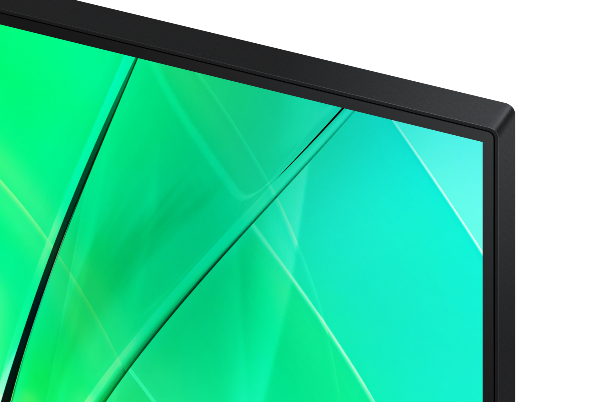 Monitor Viewfinity S6 27 cali QHD LS27D600EAUXEN - widok prawej górnej krawędzi ekranu