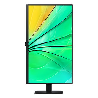 Monitor Viewfinity S6 27 cali QHD LS27D600EAUXEN - widok z ekranem pionowo