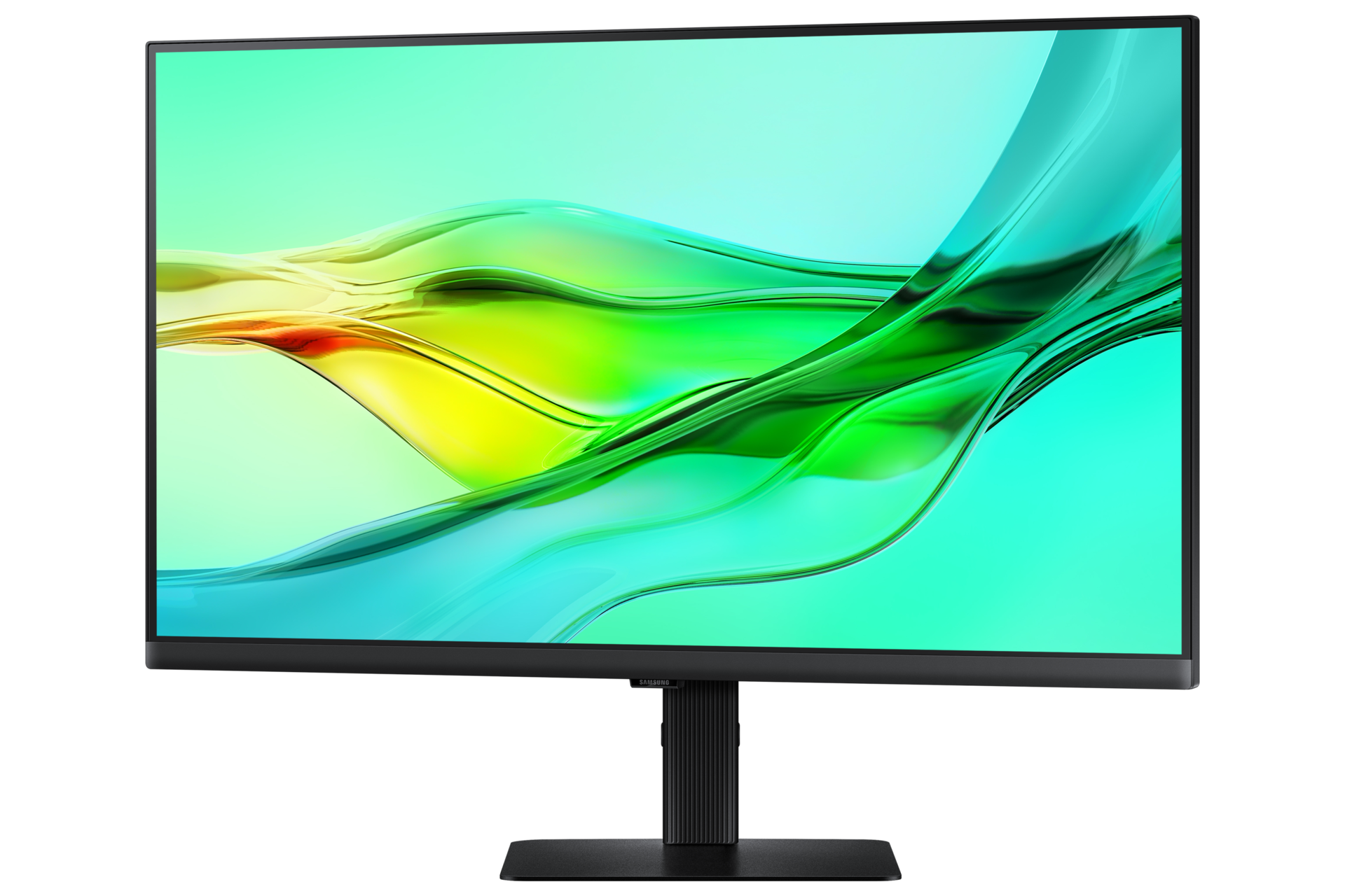 Monitor Viewfinity S6 27 cali QHD LS27D600UAUXEN - widok z ekranem po skosie w prawo