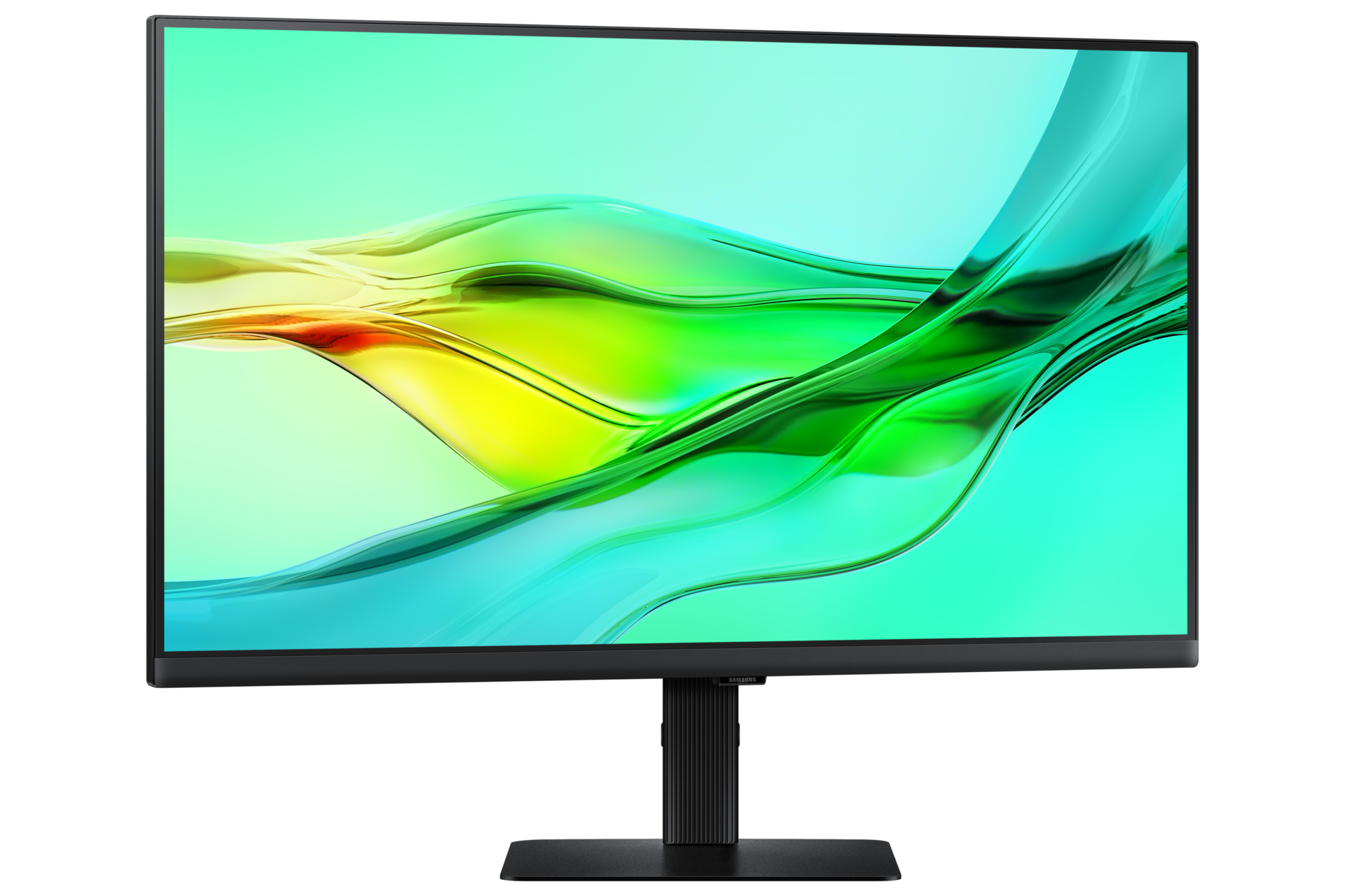Monitor Viewfinity S6 27 cali QHD LS27D600UAUXEN - widok z ekranem po skosie w lewo