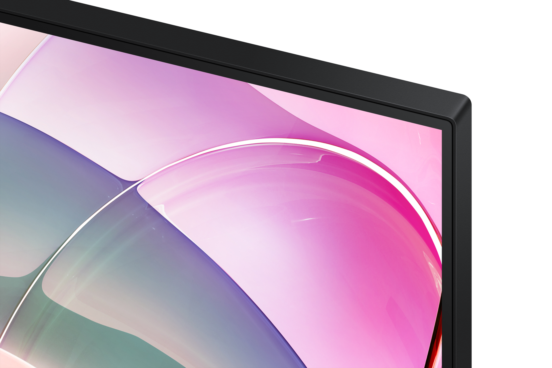 Monitor Viewfinity S7 27 cali 4K UHD LS27D700EAUXEN - widok prawej górnej krawędzi ekranu