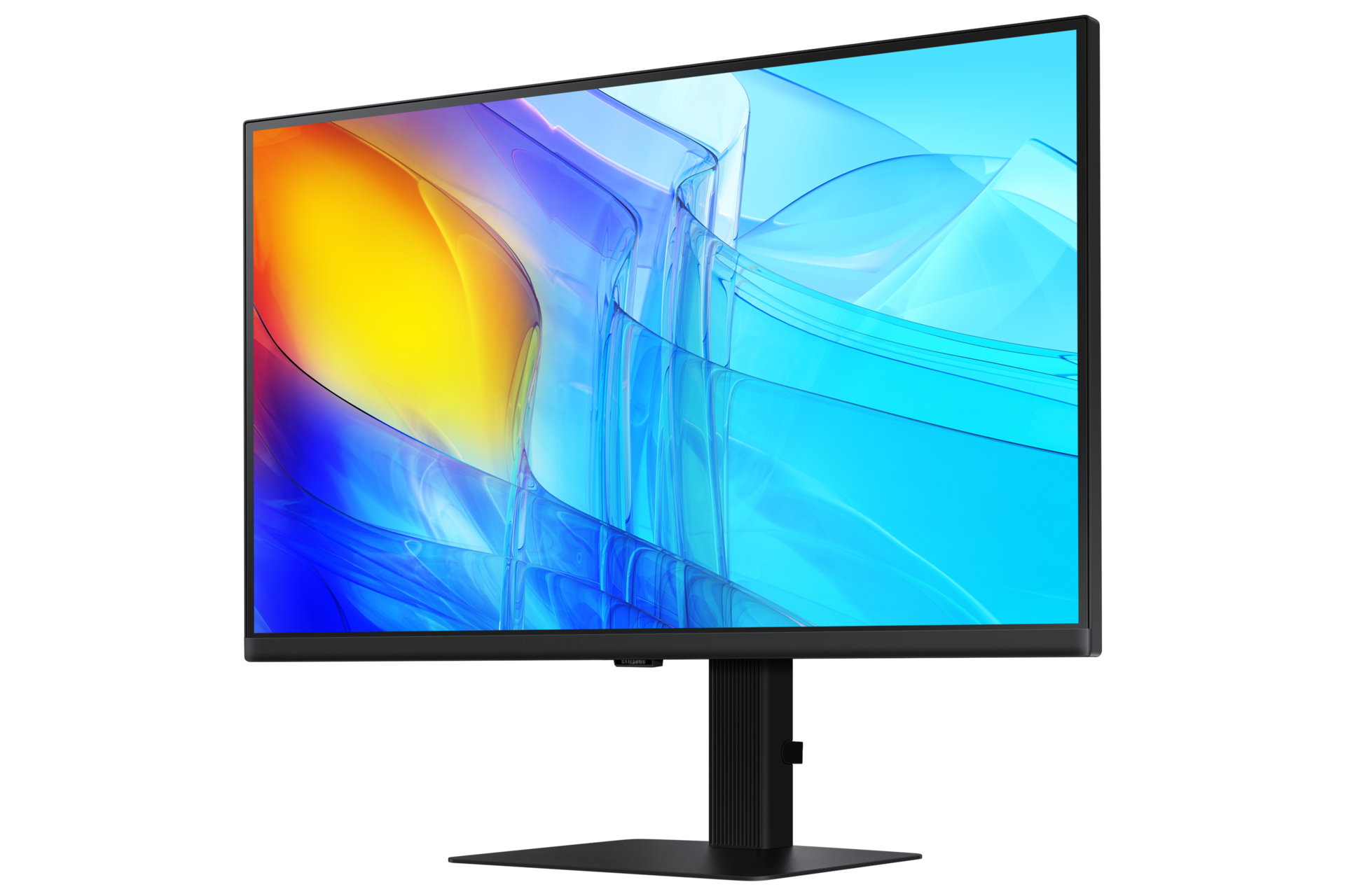 Monitor Viewfinity S8 27 cali 4K UHD LS27D800UAUXEN - widok po skosie w prawo