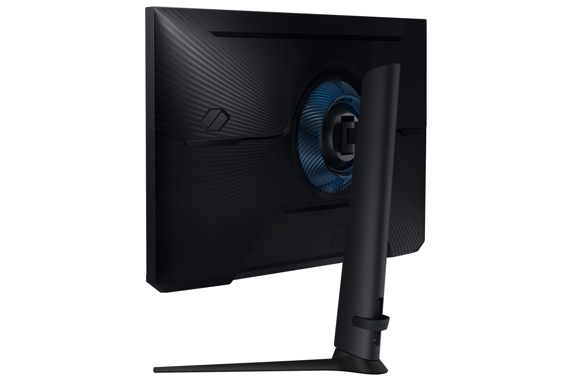 Monitor gamingowy Odyssey G3 G30D 27" LS27DG300EUXEN od tyłu z lewego boku 