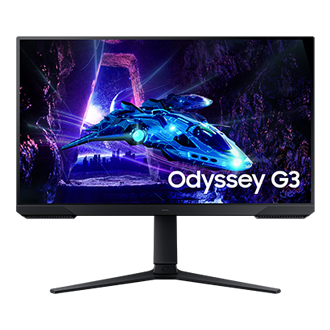 Monitor gamingowy Odyssey G3 G30D 27" LS27DG300EUXEN przodem 