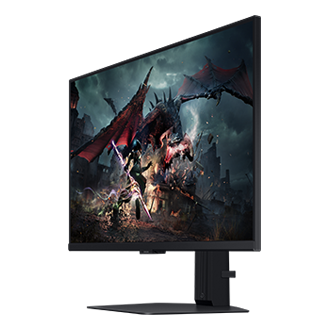 32"/27" Odyssey G5 G50D QHD 180Hz Gaming Monitor Dynamic1 Black 