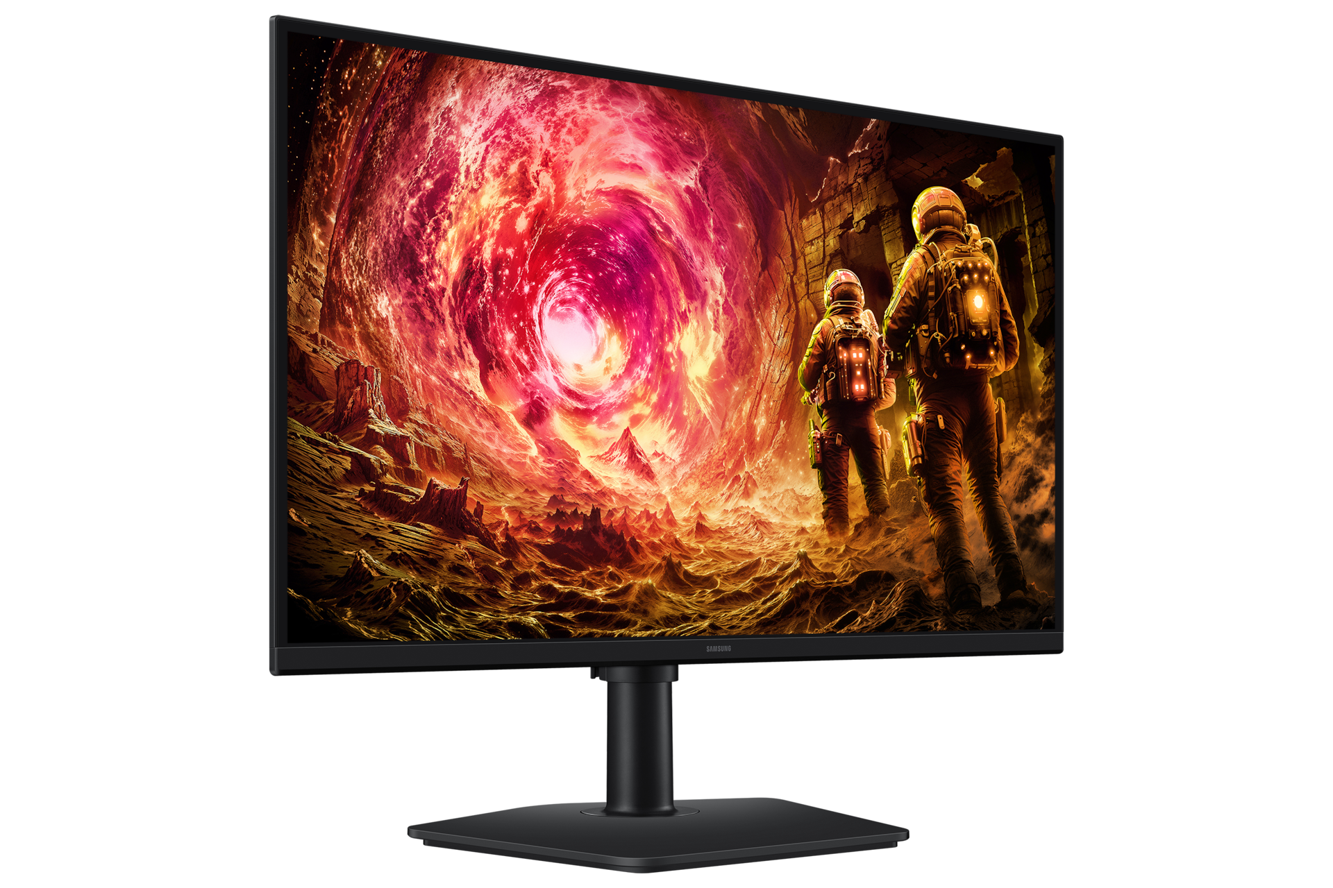 Samsung Odyssey G5 G50F 27" - widok pod kątem z prawej strony