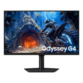 25/27 Inch Odyssey G4 G40H FHD 300Hz Gaming Monitor LS27HG402EUXEN Front Black 