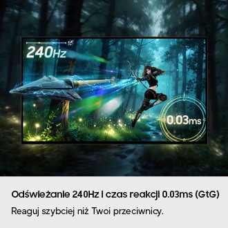 Monitor Gamingowy Odyssey OLED G8 27" 240Hz 4K G80SH LS27HG800SUXEN Srebrny