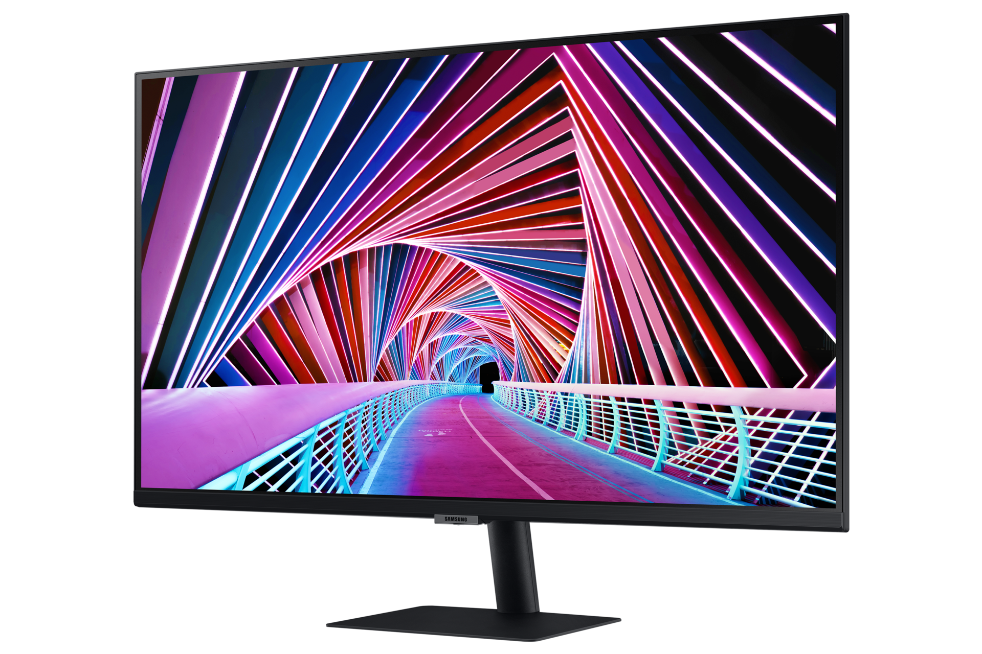 Monitor biznesowy Samsung ViewFinity S70A 32 cale (LS32A700NWPXEN) - widok po skosie w prawo