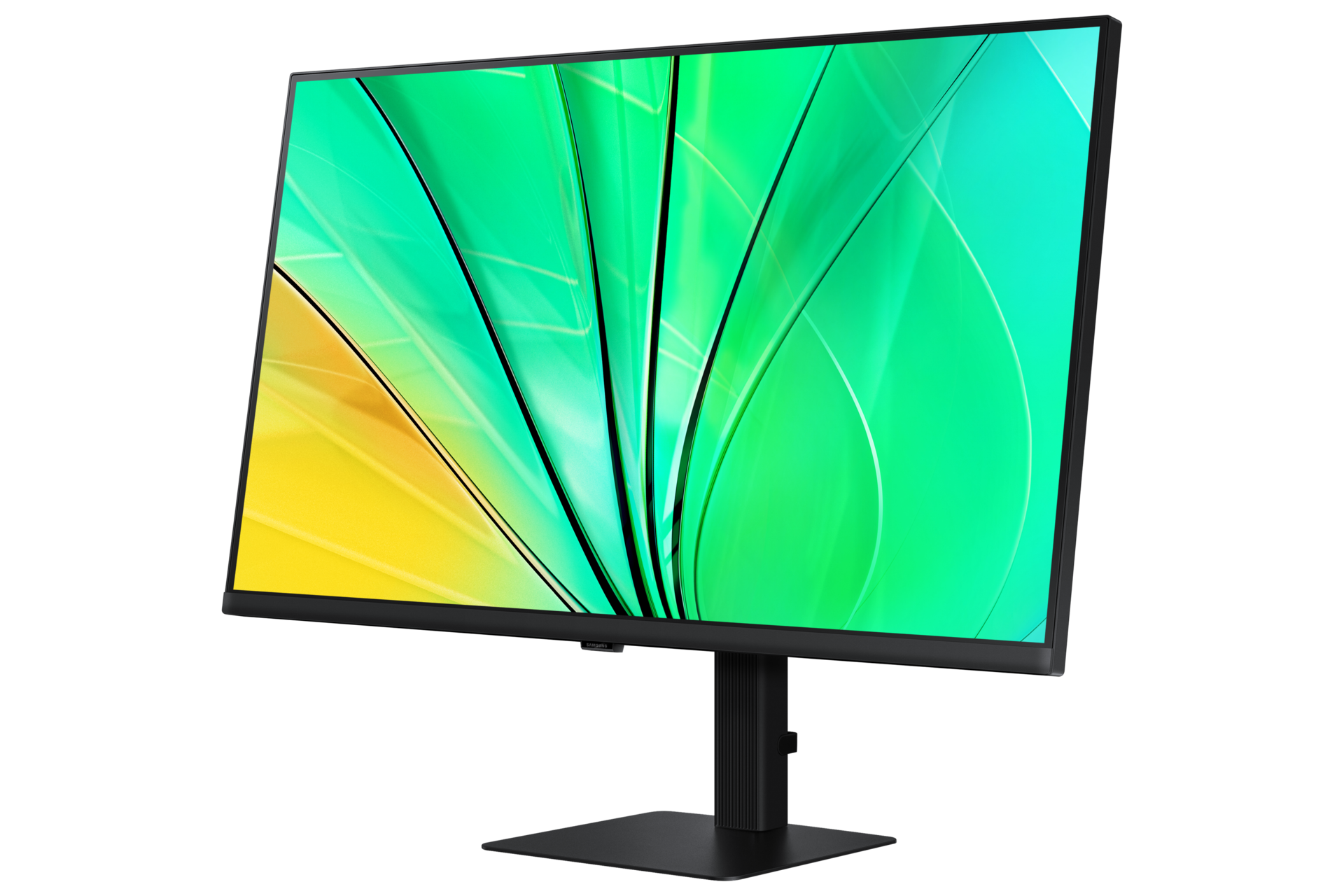 Monitor Viewfinity S6 32 cale QHD LS32D600UAUXEN - stojący po skosie w prawo