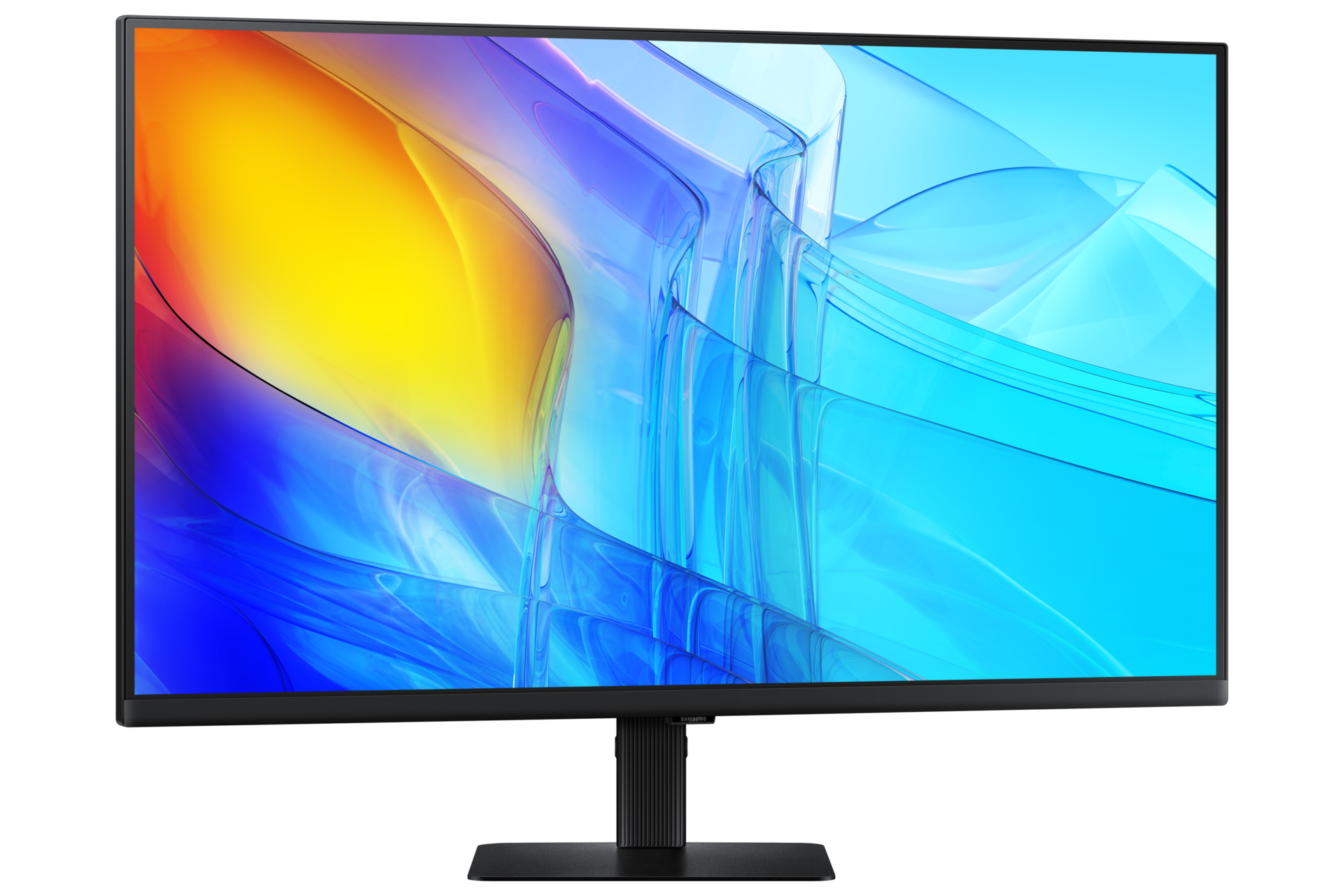Monitor Viewfinity S8 32 cale 4K UHD LS32D800EAUXEN - widok z ekranem po skosie w lewo